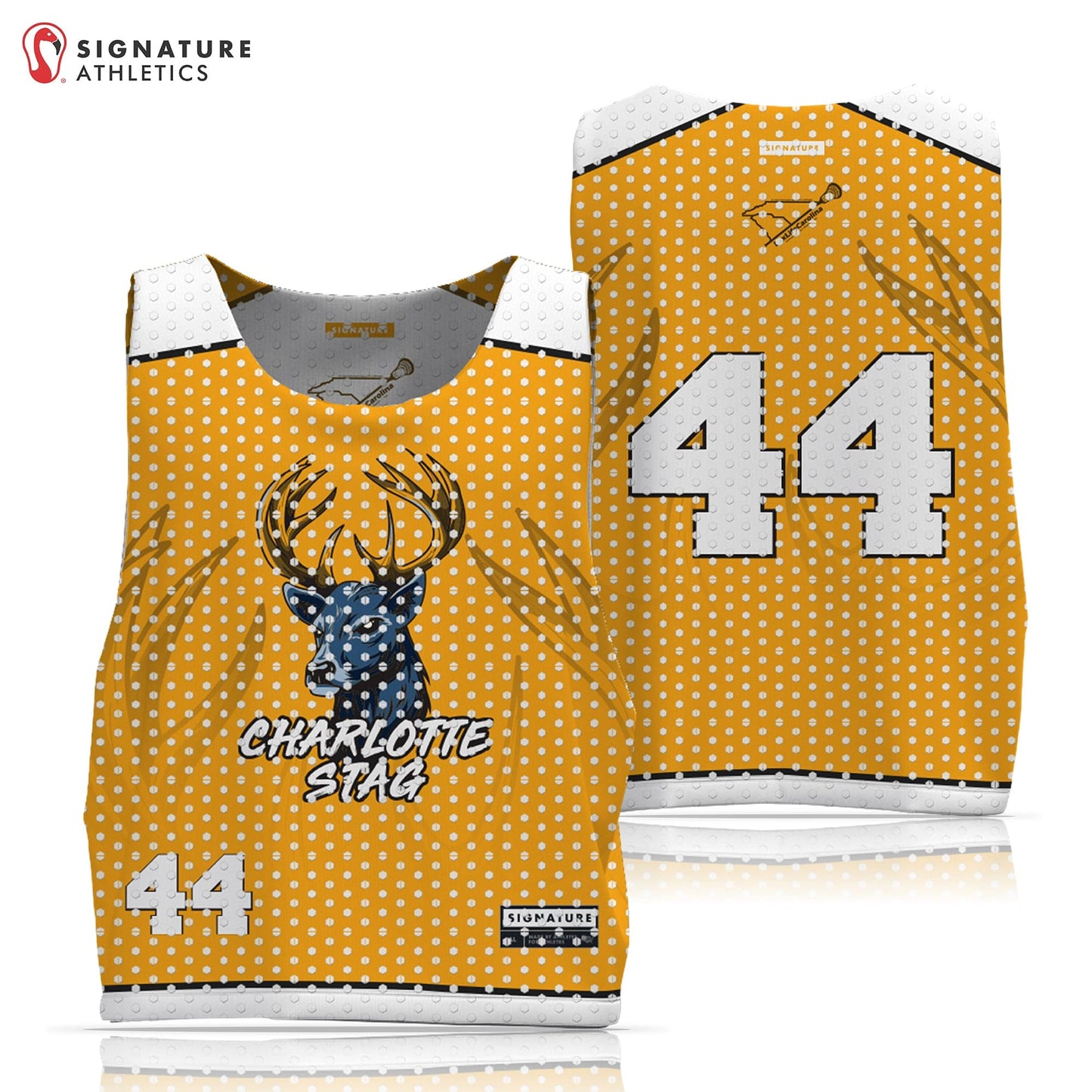 Charlotte Stag Men's 2 Piece Practice Package Signature Lacrosse