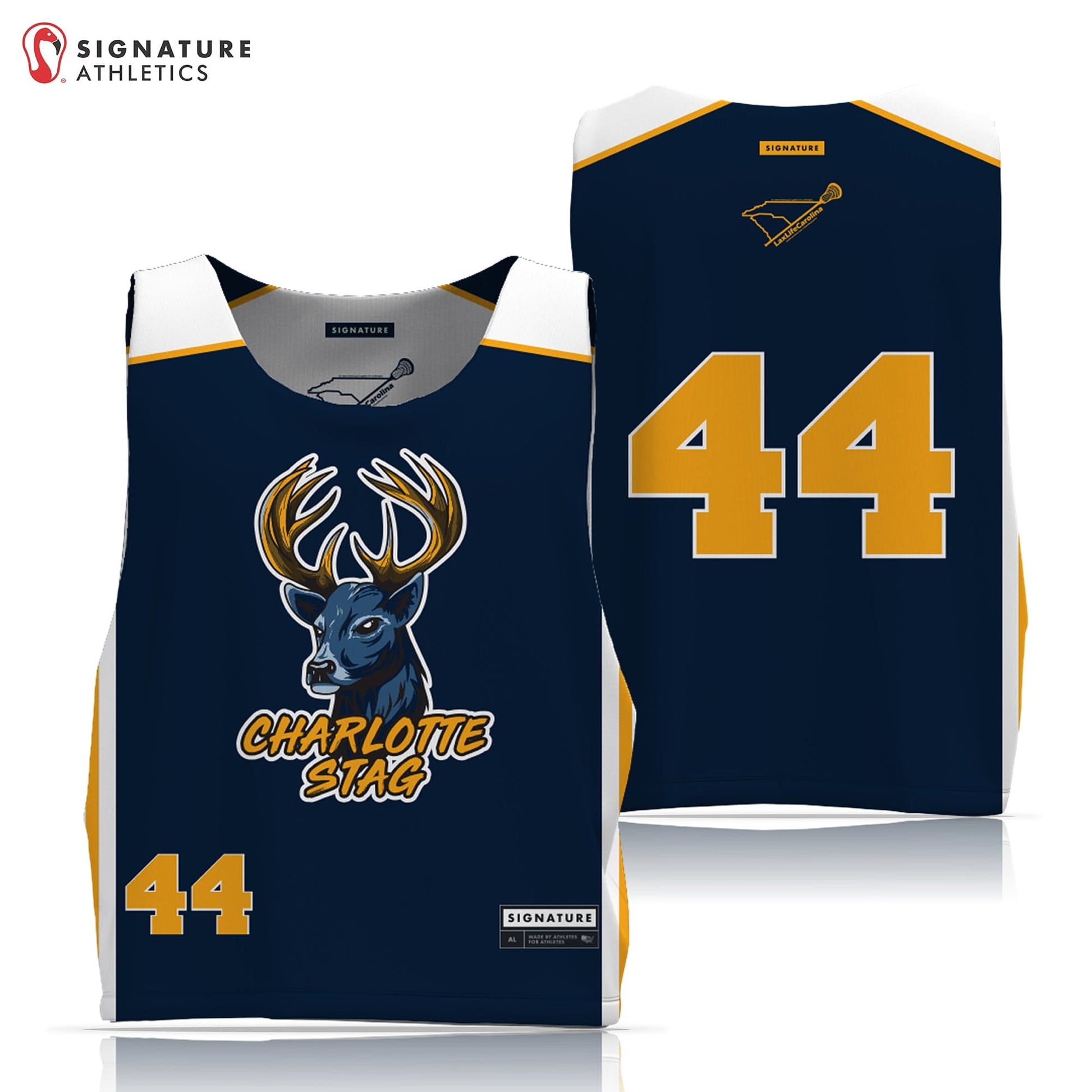 Charlotte Stag Men's 5 Piece Player Package Signature Lacrosse