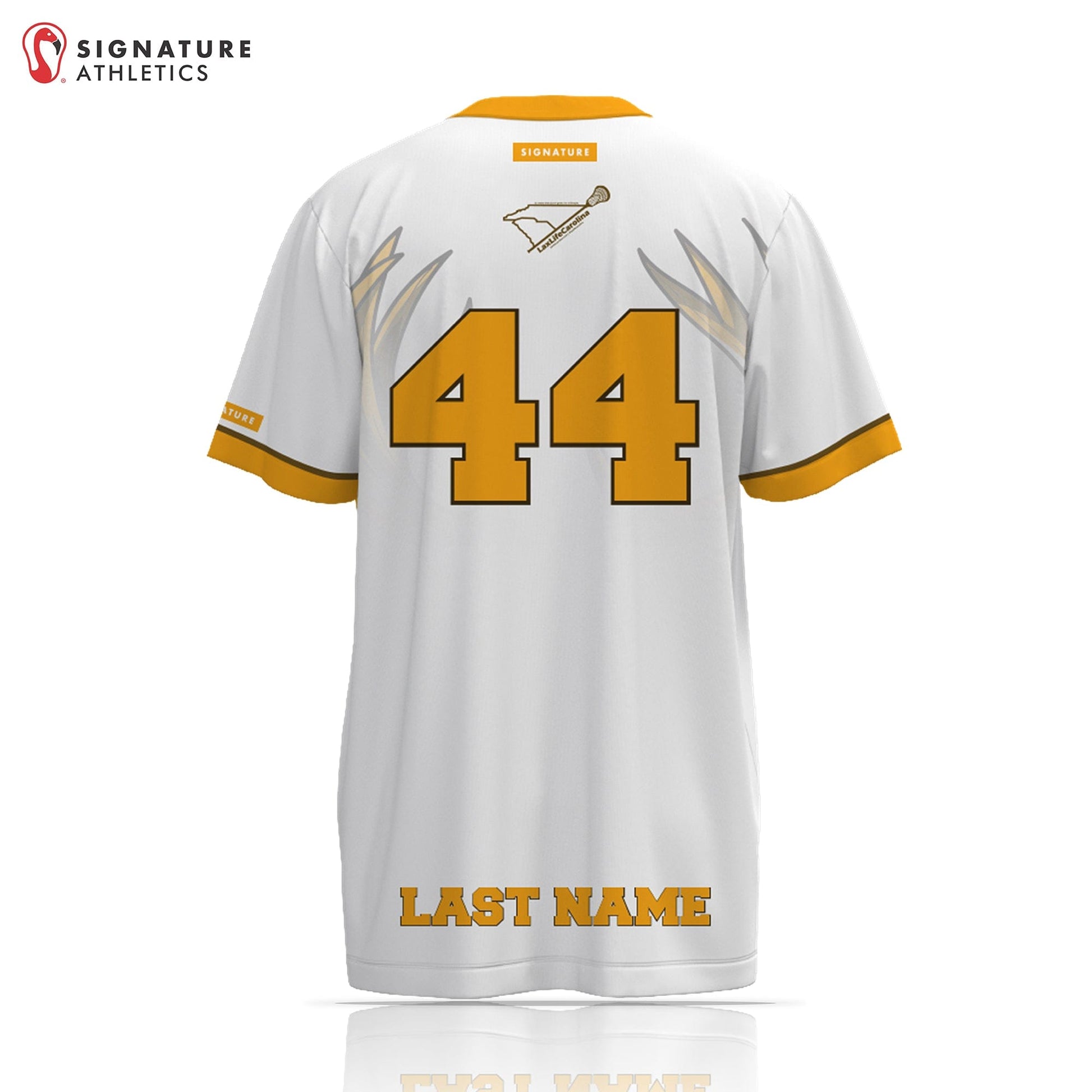 Charlotte Stag Men's Short Sleeve Tech Tee Signature Lacrosse