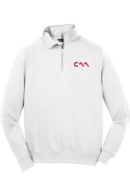 Christian Athletic ASC Adult Embroidered Quarter-Zip Pullover Signature Lacrosse