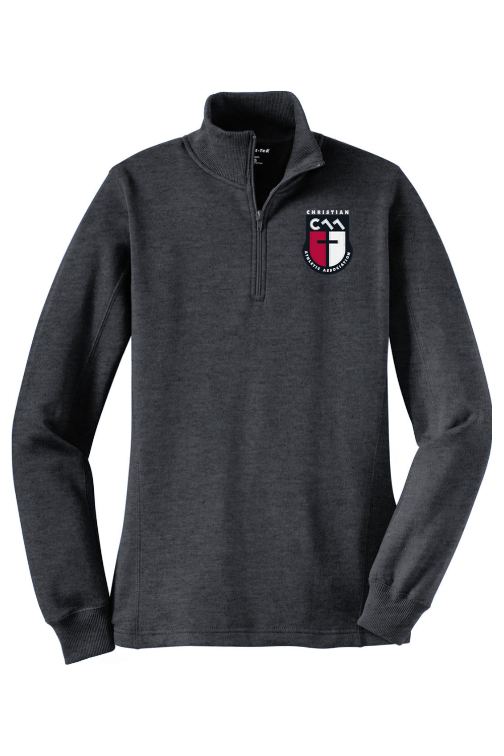 Christian Athletic ASC Adult Women's Embroidered Quarter-Zip Pullover Signature Lacrosse