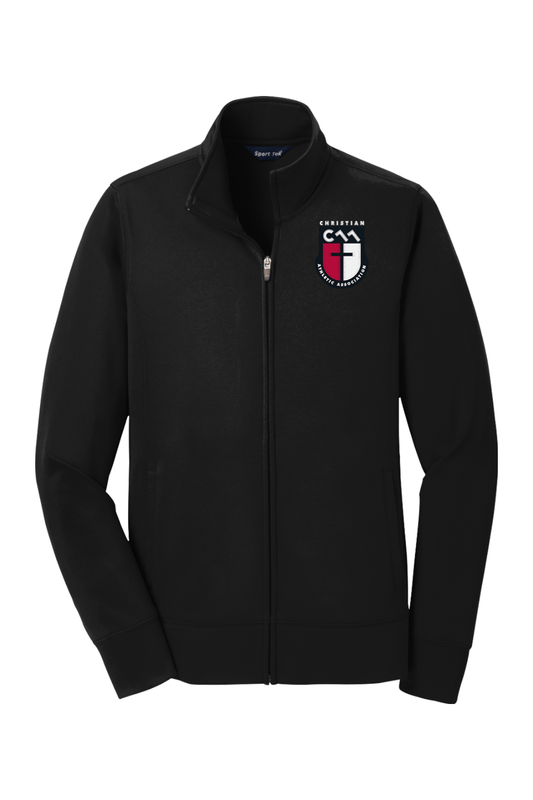 Christian Athletic Association Sport-Tek Ladies Sport-Wick Fleece Full-Zip Jacket Signature Lacrosse