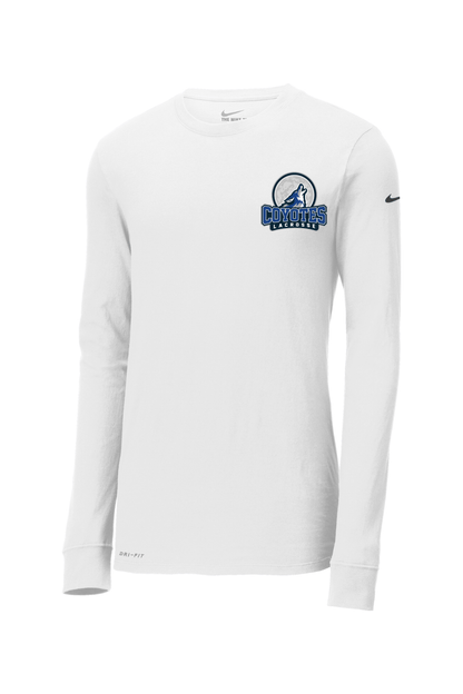CL Nike Dri-FIT Cotton/Poly Long Sleeve Tee Signature Lacrosse