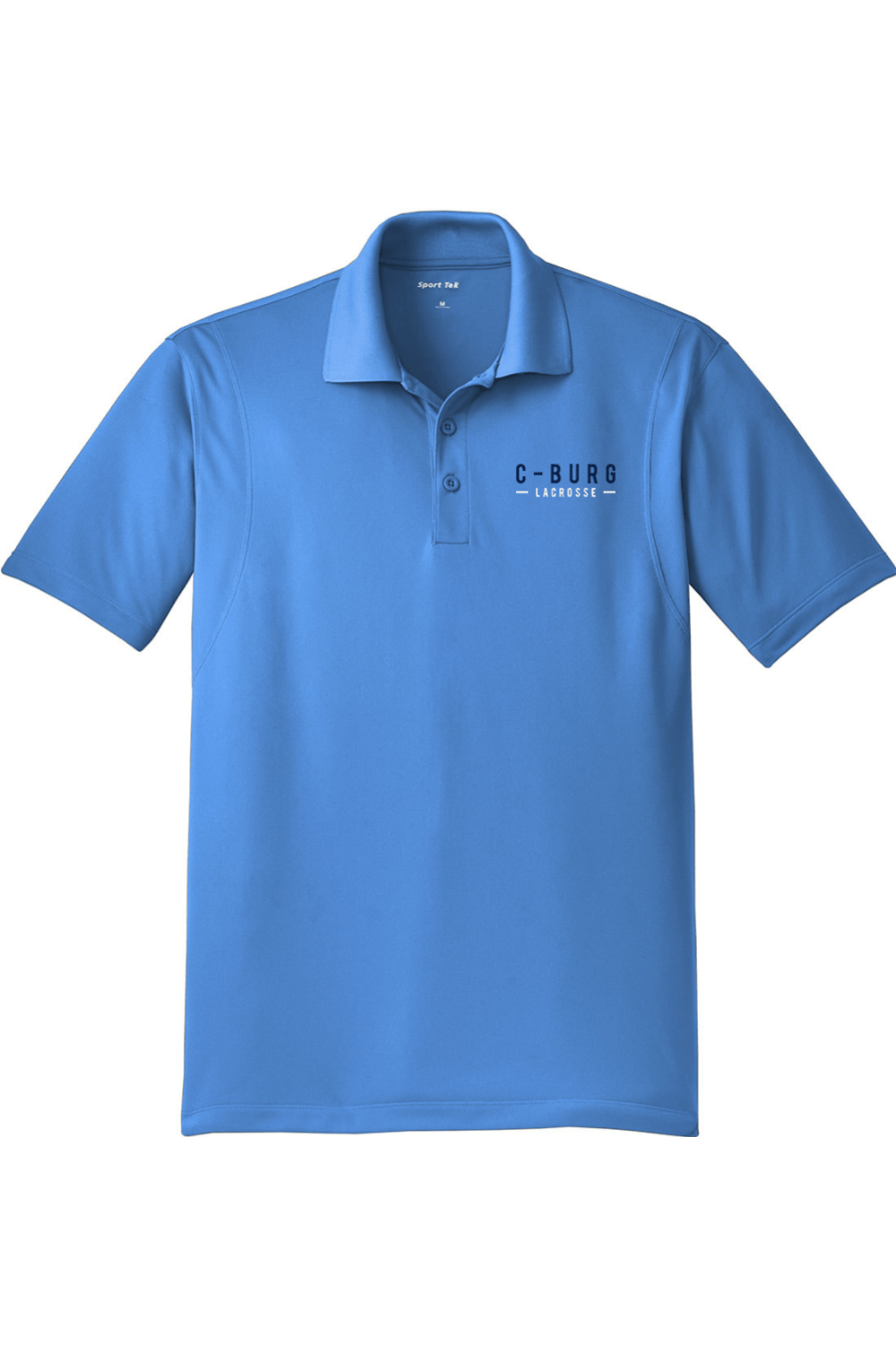 Clarksburg Lacrosse Adult Embroidered Athletic Polo Signature Lacrosse