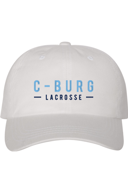 Clarksburg Lacrosse Embroidered Dad Hat Signature Lacrosse