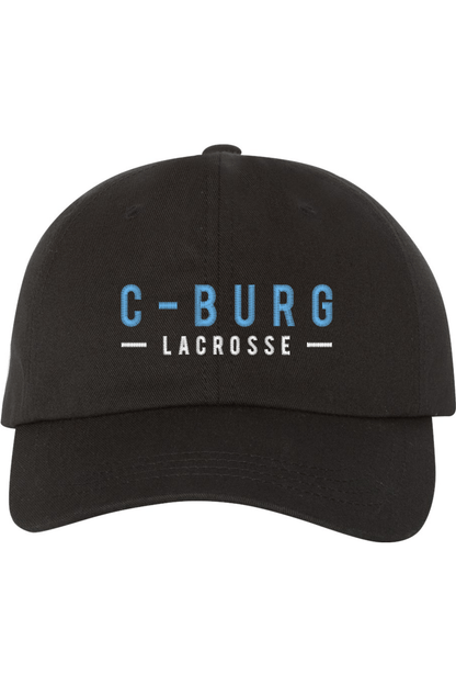 Clarksburg Lacrosse Embroidered Dad Hat Signature Lacrosse