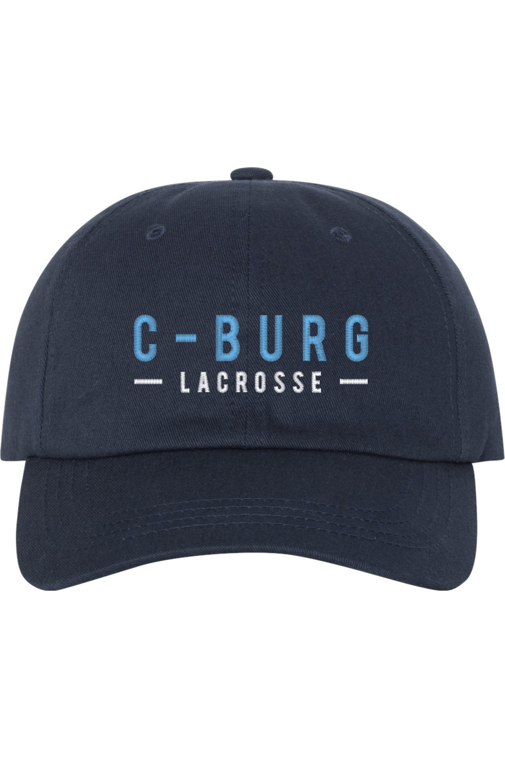 Clarksburg Lacrosse Embroidered Dad Hat Signature Lacrosse