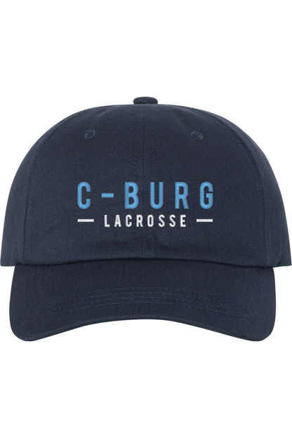 Clarksburg Lacrosse Embroidered Dad Hat Signature Lacrosse