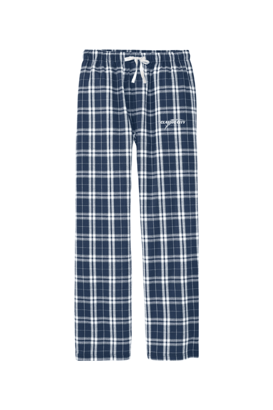 Classic City Volleyball Adult Men's Flannel Plaid Pants Signature Lacrosse