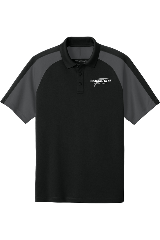 Classic City Volleyball Club Port Authority Wearever Performance Pique Colorblock Polo Signature Lacrosse
