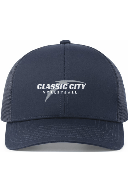 Classic City Volleyball Embroidered Trucker Hat Signature Lacrosse