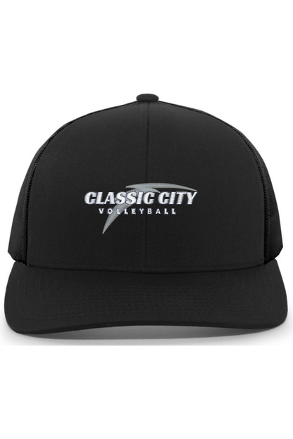 Classic City Volleyball Embroidered Trucker Hat Signature Lacrosse