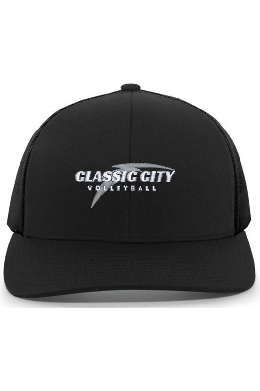 Classic City Volleyball Embroidered Trucker Hat Signature Lacrosse