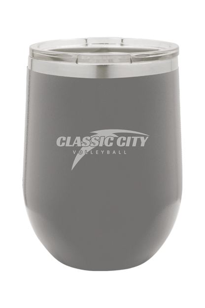 Classic City Volleyball Insulated Wine Tumbler Signature Lacrosse