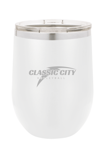 Classic City Volleyball Insulated Wine Tumbler Signature Lacrosse