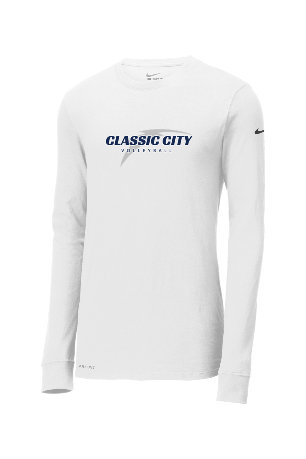 Classic City Volleyball Nike Dri-FIT Cotton/Poly Long Sleeve Tee Signature Lacrosse