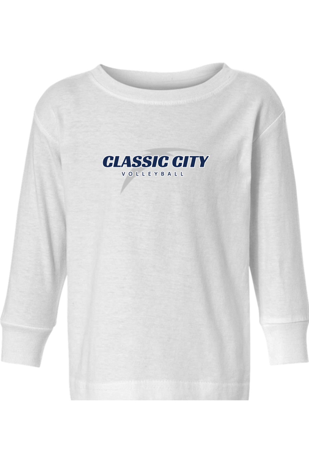 Classic City Volleyball Toddler Long Sleeve T-Shirt Signature Lacrosse