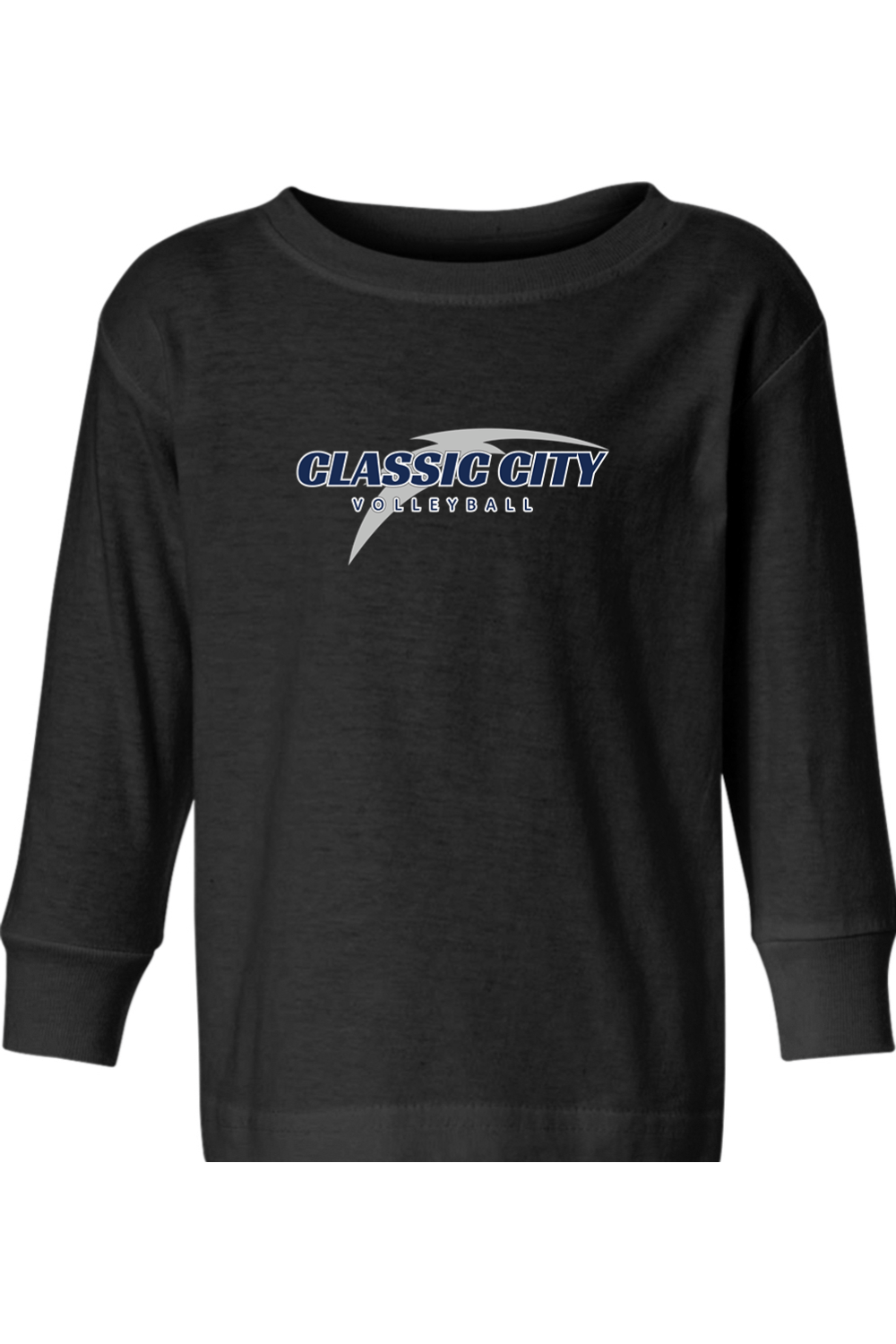 Classic City Volleyball Toddler Long Sleeve T-Shirt Signature Lacrosse