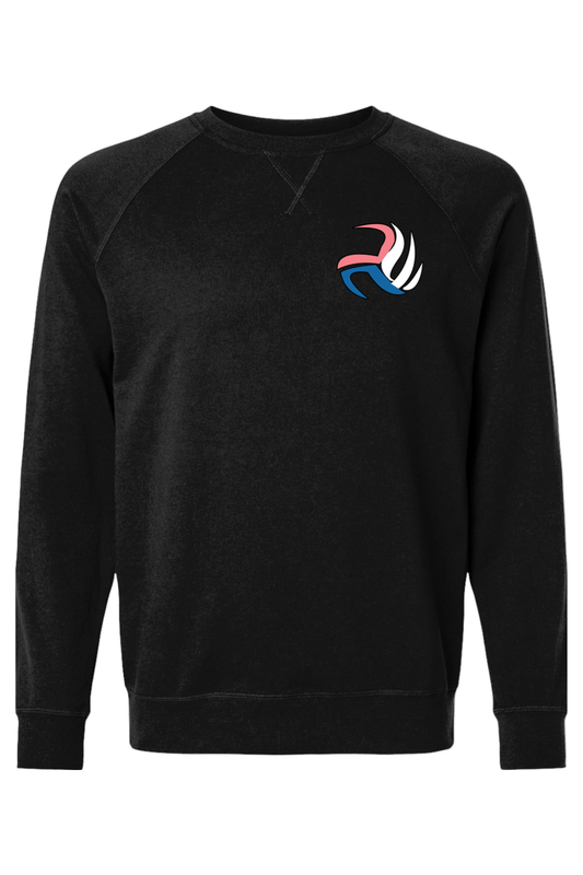 Club Extreme Volleyball Adult Heavyweight Raglan Long Sleeve Signature Lacrosse