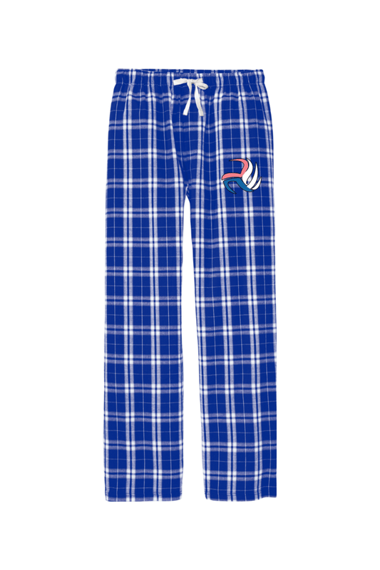 Club Extreme Volleyball Adult Men's Flannel Plaid Pants Signature Lacrosse