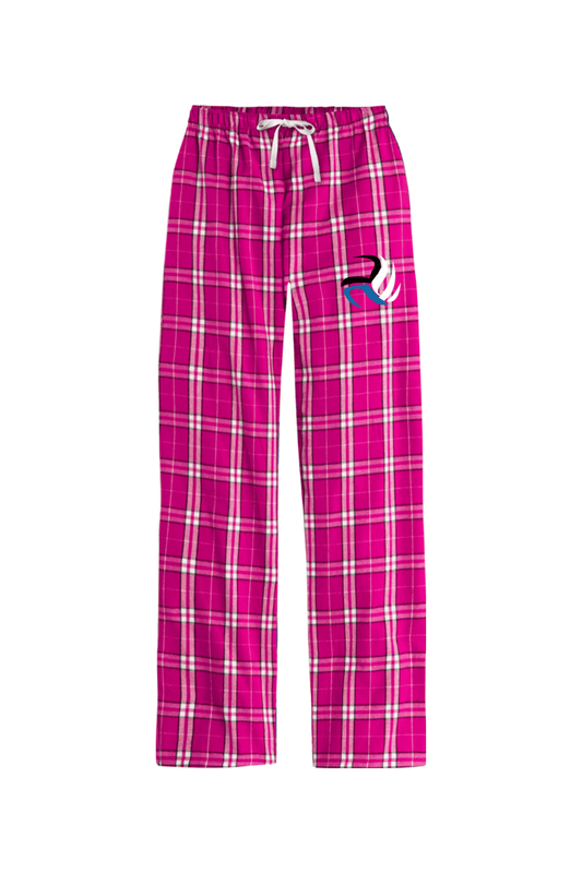 Club Extreme Volleyball Adult Women's Flannel Plaid Pants Signature Lacrosse