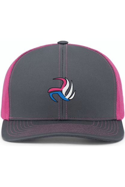 Club Extreme Volleyball Embroidered Trucker Hat Signature Lacrosse