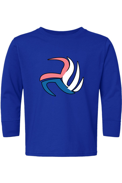 Club Extreme Volleyball Toddler Long Sleeve T-Shirt Signature Lacrosse