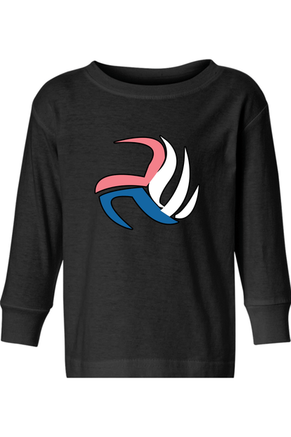 Club Extreme Volleyball Toddler Long Sleeve T-Shirt Signature Lacrosse