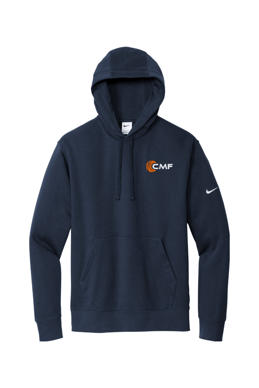 CMF Basketball Club Fleece Sleeve Swoosh Pullover Hoodie Signature Lacrosse