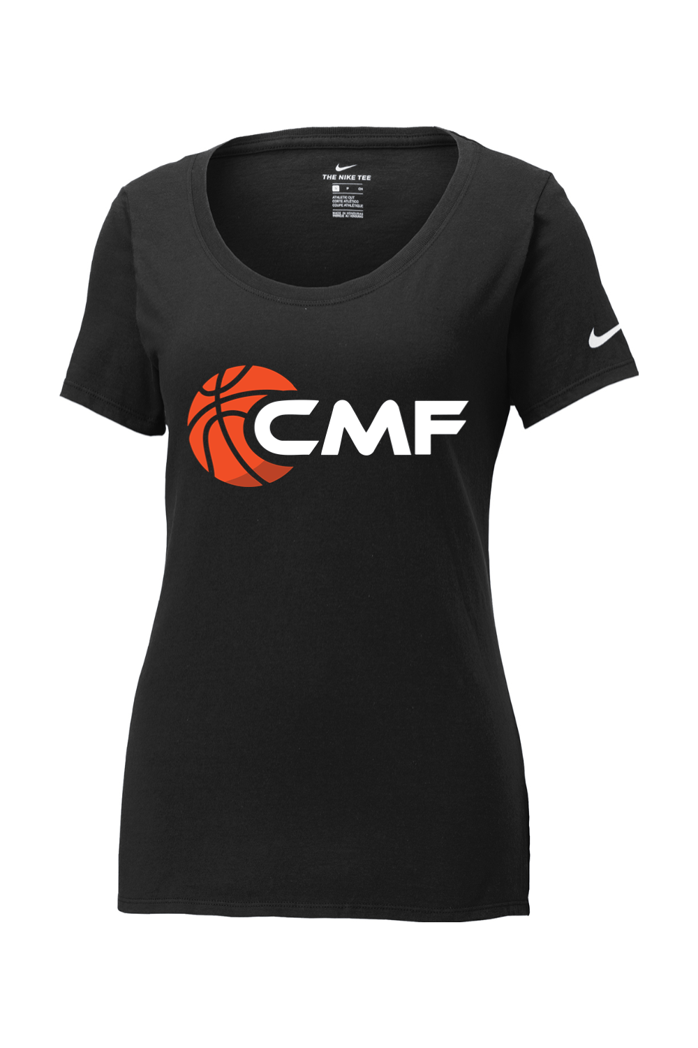 CMF Basketball Core Cotton Scoop Neck Tee Signature Lacrosse