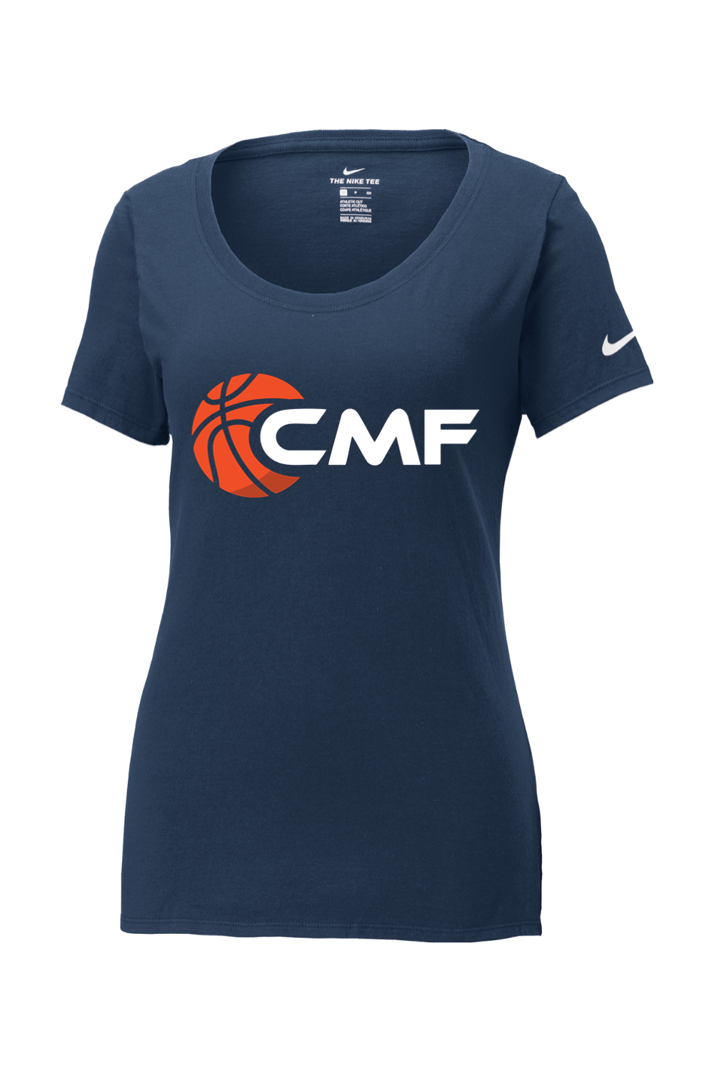 CMF Basketball Core Cotton Scoop Neck Tee Signature Lacrosse