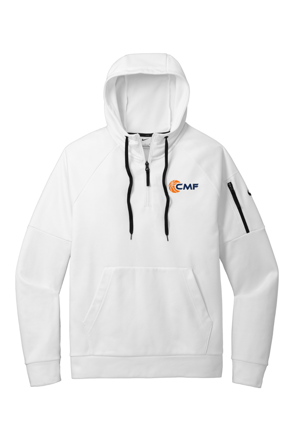 CMF Basketball Nike Therma-FIT Pocket 1/4-Zip Fleece Hoodie Signature Lacrosse