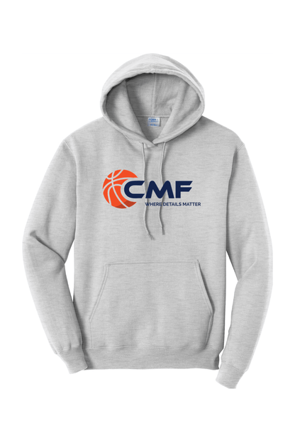 CMF Basketball Port & Company Core Fleece Pullover Hooded Sweatshirt Signature Lacrosse