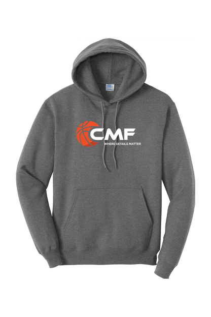 CMF Basketball Port & Company Core Fleece Pullover Hooded Sweatshirt Signature Lacrosse