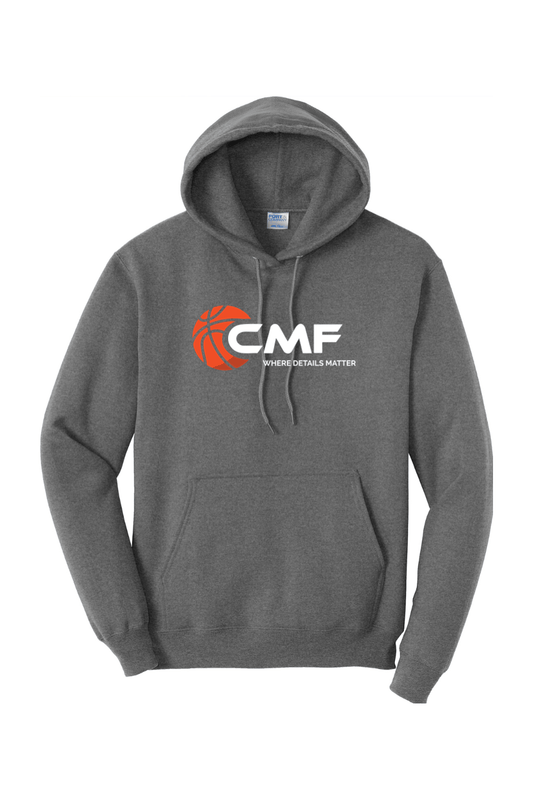 CMF Basketball Port & Company Core Fleece Pullover Hooded Sweatshirt Signature Lacrosse