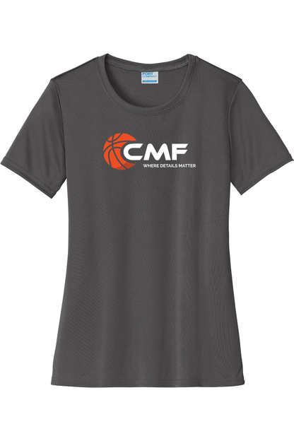 CMF Basketball Port & Company Ladies Performance Tee Signature Lacrosse