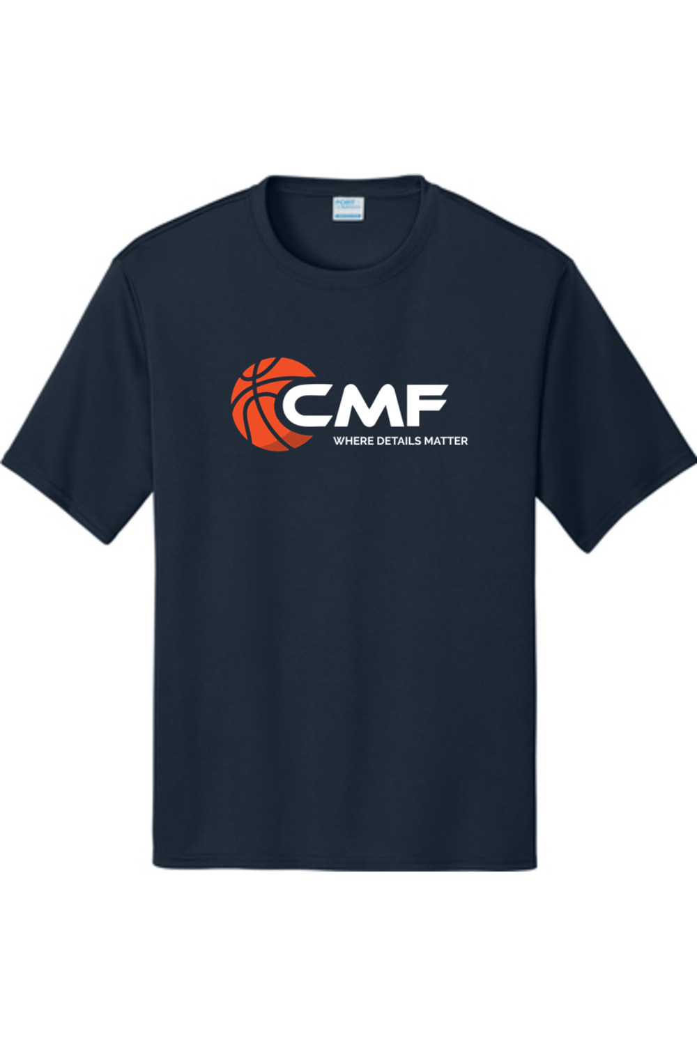 CMF Basketball Port & Company Performance Tee Signature Lacrosse