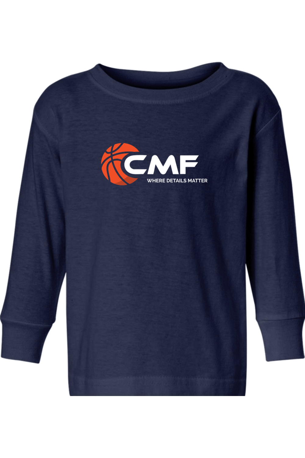 CMF Basketball Toddler Long Sleeve T-Shirt Signature Lacrosse