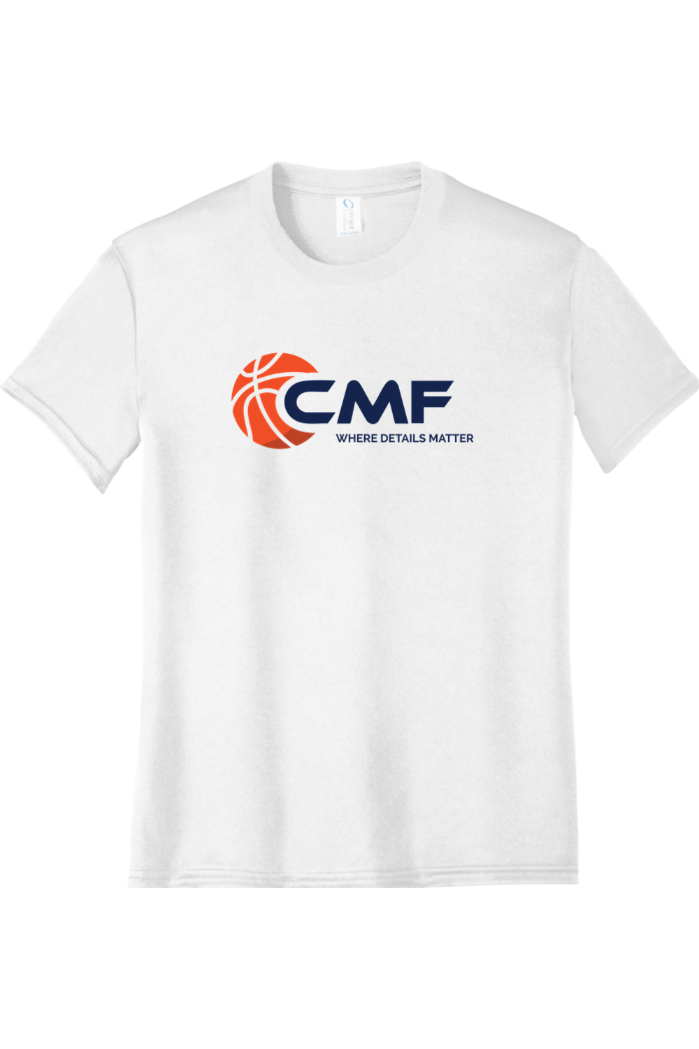 CMF Basketball Youth Port & Company Performance Tee Signature Lacrosse