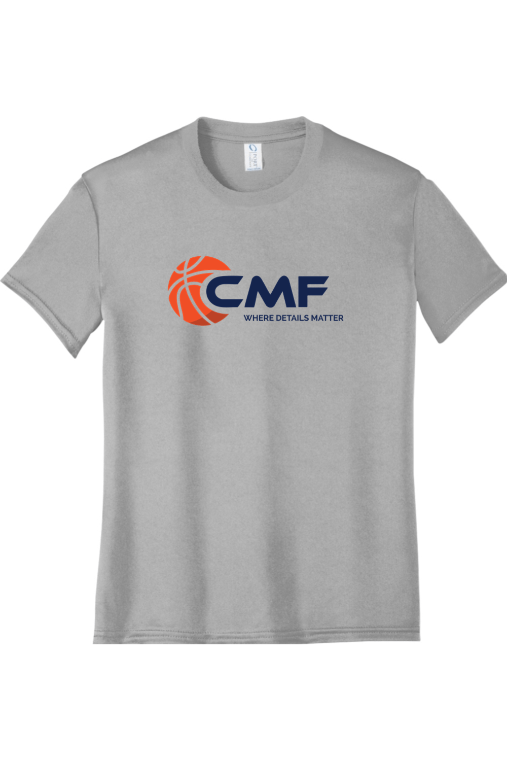 CMF Basketball Youth Port & Company Performance Tee Signature Lacrosse