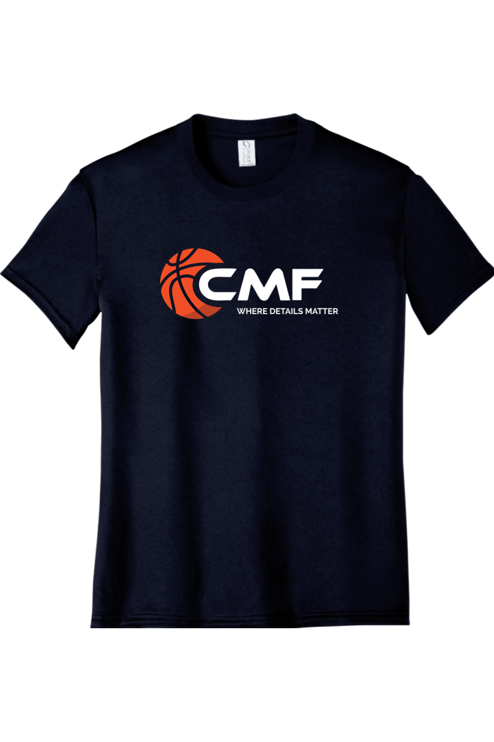 CMF Basketball Youth Port & Company Performance Tee Signature Lacrosse