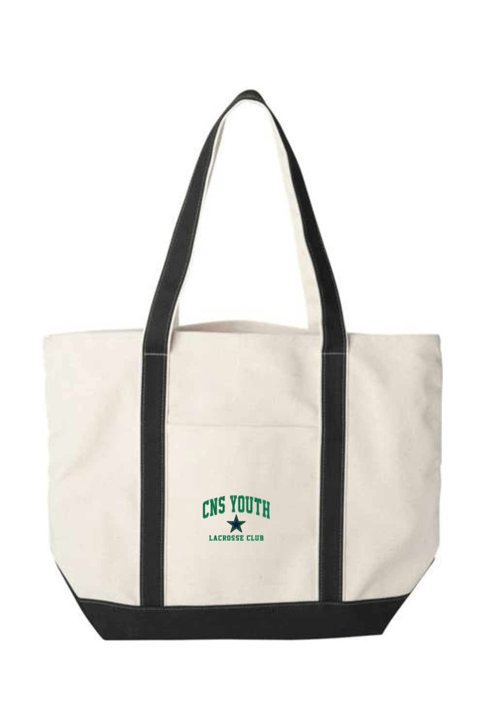CNS Lacrosse Liberty Bags Carmel Classic XL Cotton Canvas Resort Tote Signature Lacrosse