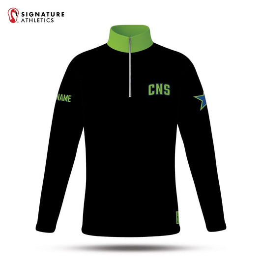 CNS Lacrosse Men's Player Quarter Zip: CNS Lacrosse Signature Lacrosse