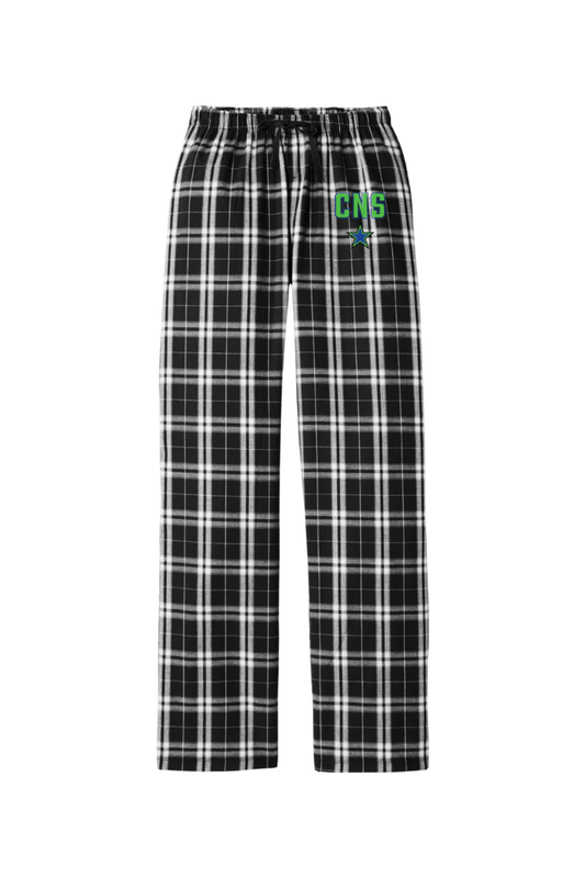 CNS YLC Adult Women's Flannel Plaid Pants Signature Lacrosse