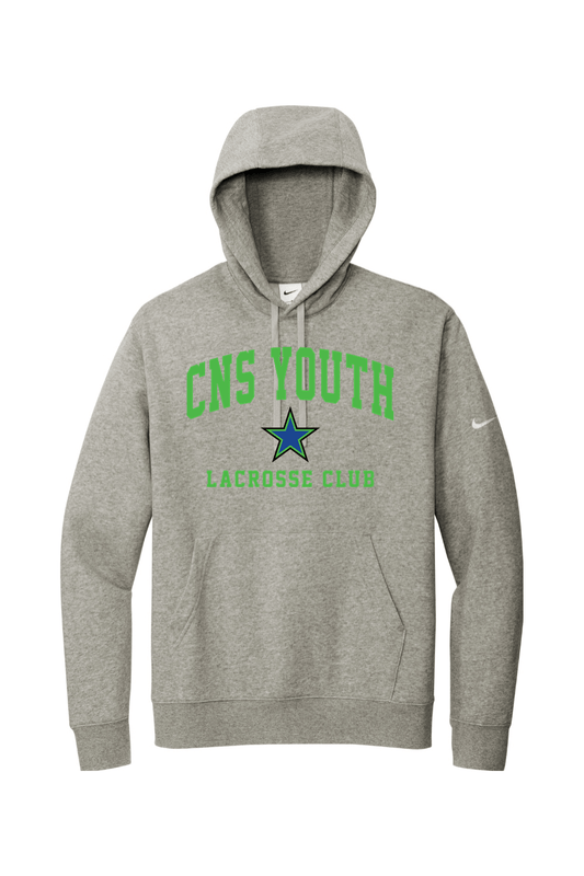 CNS YLC Fleece Sleeve Swoosh Pullover Hoodie Signature Lacrosse