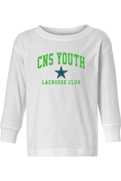 CNS YLC Toddler Long Sleeve T-Shirt Signature Lacrosse