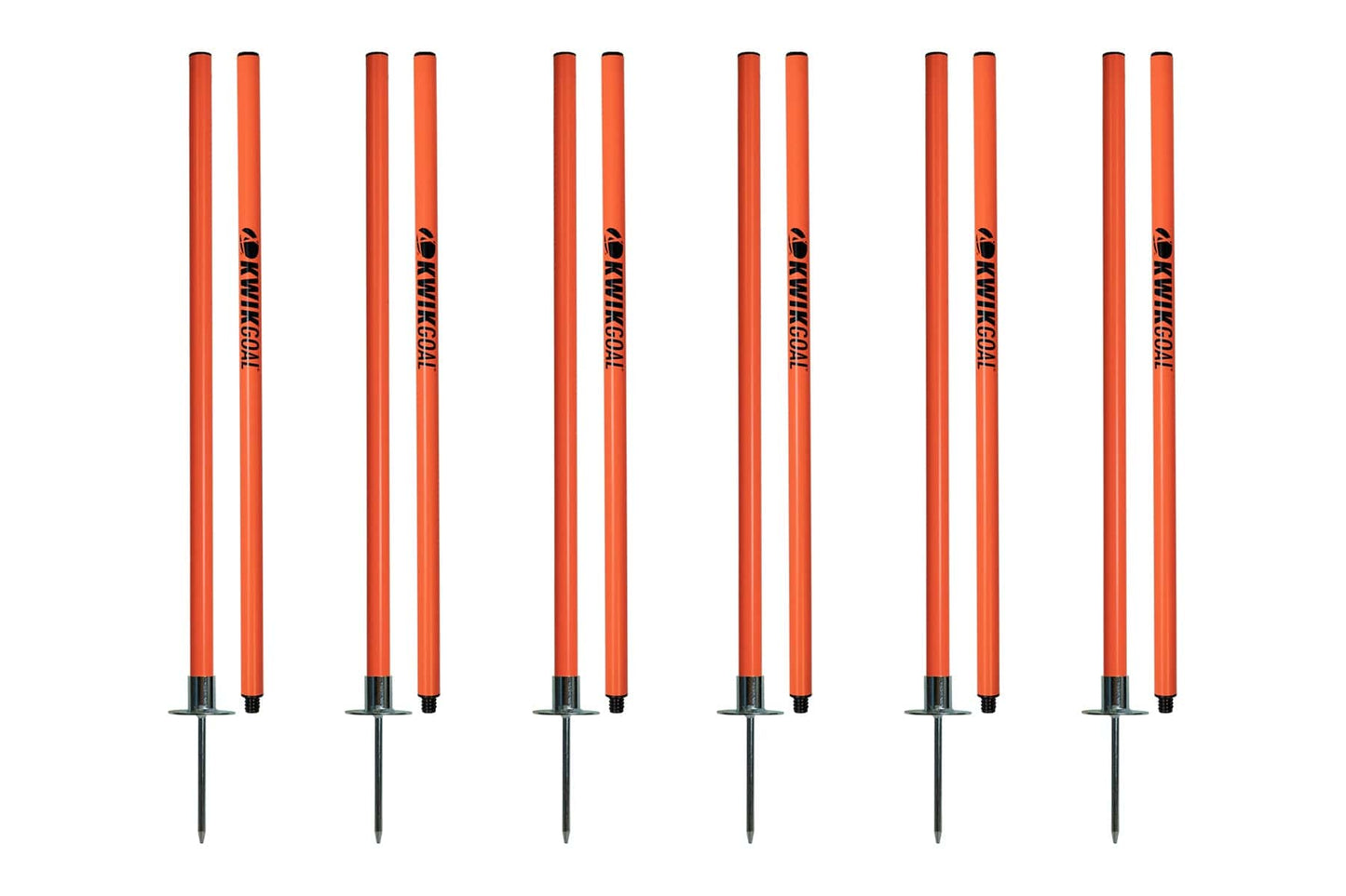 Coaching Sticks 2 Go (6/Set) (Hi-Vis Orange, Hi-Vis Green) Signature Lacrosse