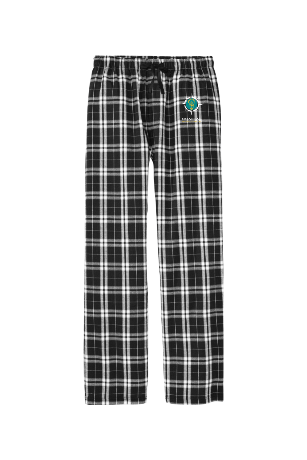 Coastal Lacrosse Academy Adult Men's Flannel Plaid Pants Signature Lacrosse