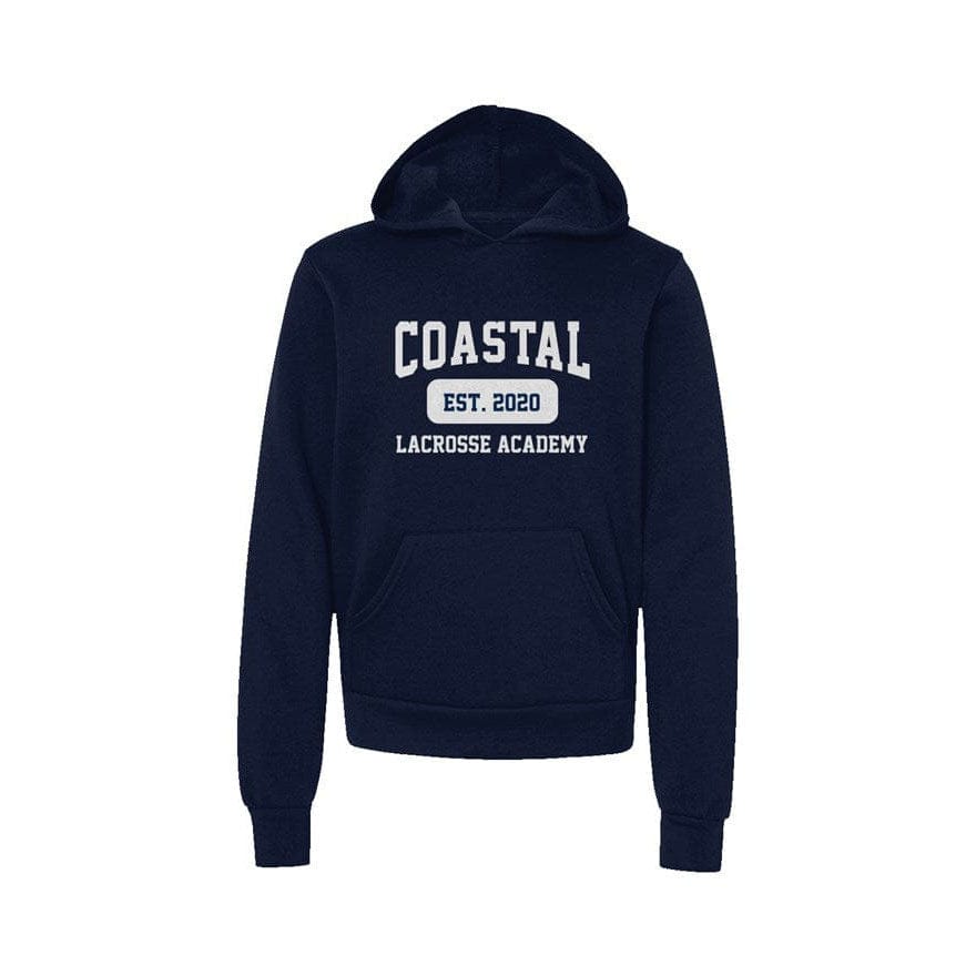 Coastal Lacrosse Academy Premium Youth Hoodie Signature Lacrosse