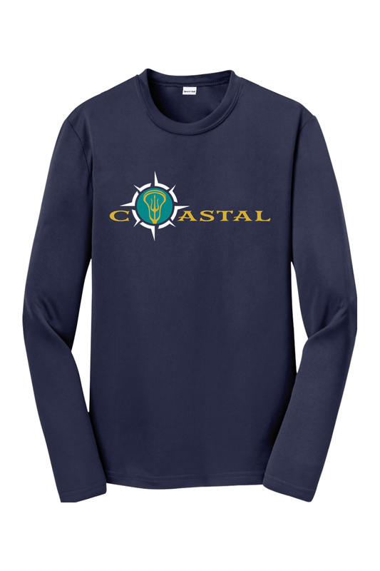Coastal Lacrosse Academy Youth Long Sleeve T-Shirt Signature Lacrosse